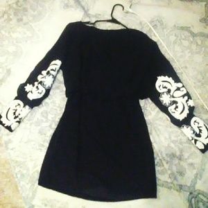 Silk Black Dress